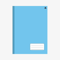 Caderno Brochura Pequeno KBOM - 48 Fls Pautado