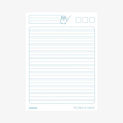 Caderno Brochura Caligrafia Pedagógico 48 Fls