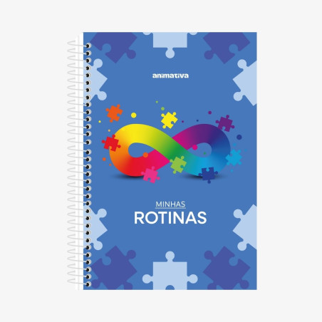 Caderno de Rotina e Bem-Estar para Autismo e TDAH - Agenda Adaptada Neurodiversos