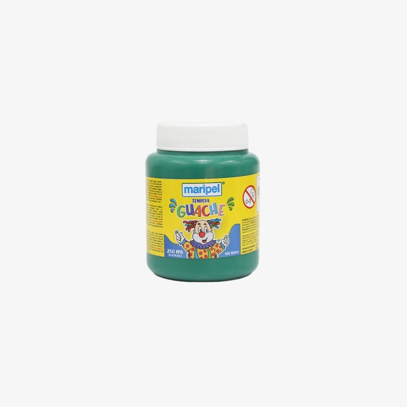 Tinta Guache 250ml – Caixa com 6 Unidades