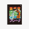 Caderno Brochura Pequeno Dragon Ball Costurado 80 Fls