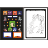 Caderno Brochura Pequeno Dragon Ball Costurado 80 Fls