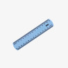 Régua de 15cm new line azul pastel