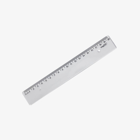 Régua de 20 cm new line cristal
