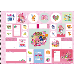 Caderno Cartografia e Desenho Moranguinho Espiral 60 Fls