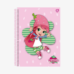 Caderno Universitário Moranguinho 1 Matéria 80 Fls