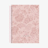 Caderno Universitário Rosa Rose 10 Matérias 160fls