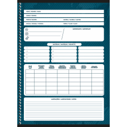 Caderno Universitário Air Attack 1 Matéria 80 Fls
