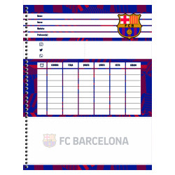 Caderno Universitário Barcelona 1 Matéria 80fls