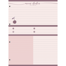 Caderno Universitário Larissa Manoela Doce Romance Argolado 10 Matérias 160 Fls