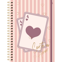 Caderno Universitário Larissa Manoela Doce Romance Espiral 10 Matérias 160 Fls