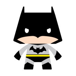 Brinquedo para montar - PAPER TOYS DC COMICS C/10