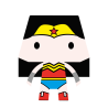 Brinquedo para montar - PAPER TOYS DC COMICS C/10