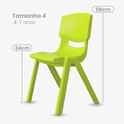 Cadeira Infantil Ergonômica