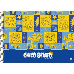Caderno Chico Bento - Cartografia e Desenho Espiral 60fls- Brochura