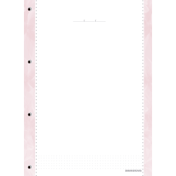 Caderno Colegial Argolado Rosa Rose – 160 Fls