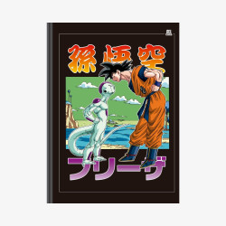 Caderno Dragon Ball Z - Brochurão Costurado 1/1 – 80fls