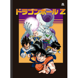 Caderno Dragon Ball- Brochura 1/4 - Costurado – 80 Fls