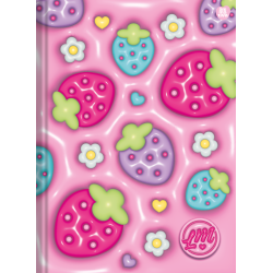 Caderno Memórias da Lari - Brochura 1/1 - Costurado – 80 Fls