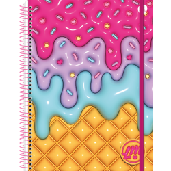 Caderno Memórias da Lari Universitário - Espiral 10M 160 Fls