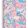 Caderno Memórias de Viagens Larissa Manoela - Espiral 80 Fls