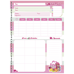 Caderno Moranguinho Universitário 1M  - 80fls