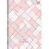 Caderno Rosa Rosé - Brochura 1/4 Costurado Flexível – 80Fls