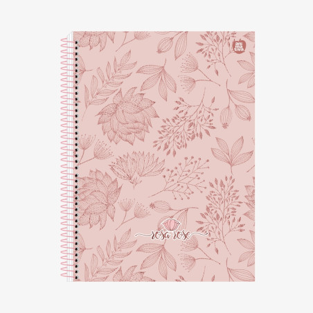 Caderno Rosa Rose universitário 10M  - 160fls