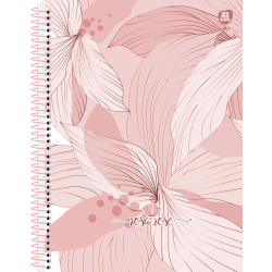 Caderno Rosa Rose universitário 10M  - 160fls