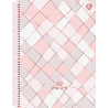 Caderno Rosa Rose universitário 10M  - 160fls