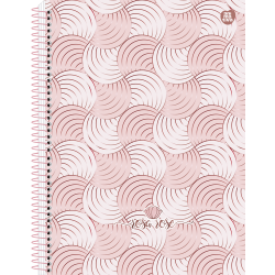 Caderno Rosa Rose universitário 10M  - 160fls