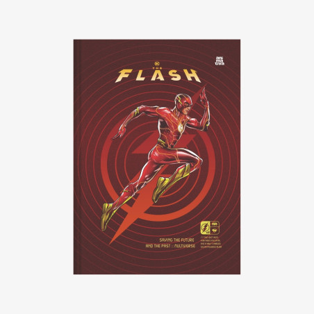 Caderno The Flash - Brochura 1/4 Costurado – 80fls