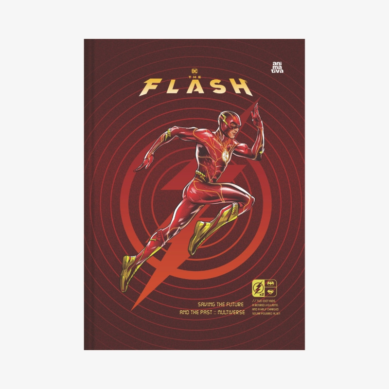 Caderno The Flash - Brochurão Costurado 1/1 – 80fls