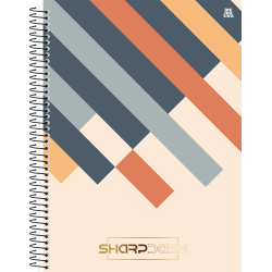 Caderno Universiário SharpDash - 1M - 80fls