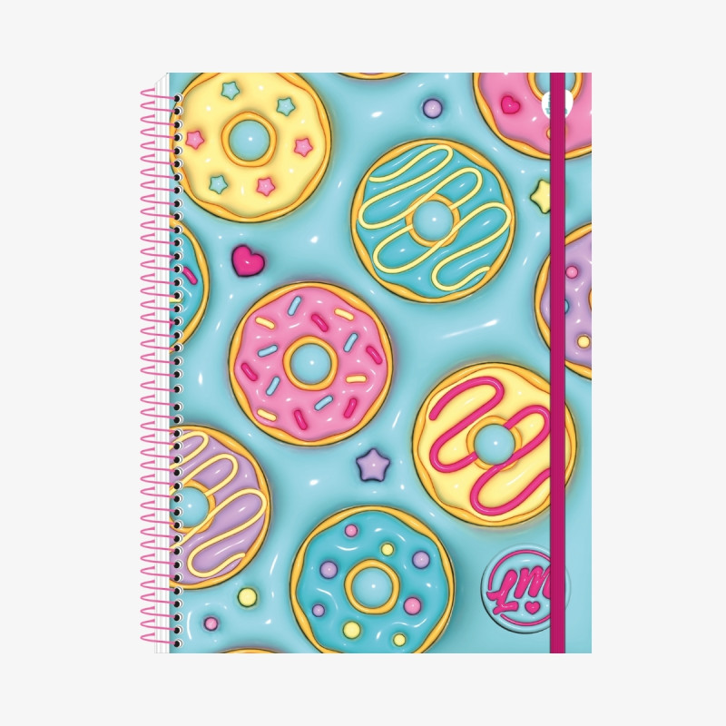 Caderno Universitário 1M Larissa Manoela 80 Folhas - Memórias da Lari