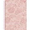 Caderno Universitário 1M Rosa Rose - Espiral 80fls