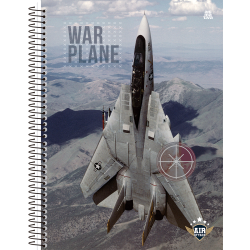 Caderno Universitário Air Attack  - 1M – 80fls