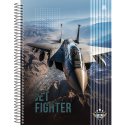 Caderno Universitário Air Attack – 10M - 160fls