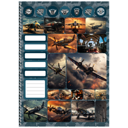 Caderno Universitário Air Attack – 10M - 160fls