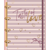 Caderno Universitário Larissa Manoela Doce Romance - Argolado - 10M 160 Fls
