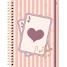 Caderno Universitário Larissa Manoela Doce Romance 10M - Espiral - 160fls