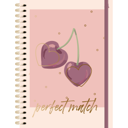 Caderno Universitário Larissa Manoela Doce Romance 1M - Espiral - 80fls