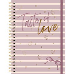 Caderno Universitário Larissa Manoela Doce Romance 1M - Espiral - 80fls