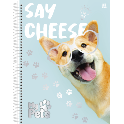 Caderno Universitário My Pets 10M  - 160fls