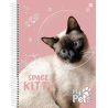 Caderno Universitário My Pets 1M  - 80fls