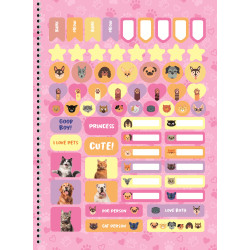 Caderno Universitário My Pets 1M  - 80fls