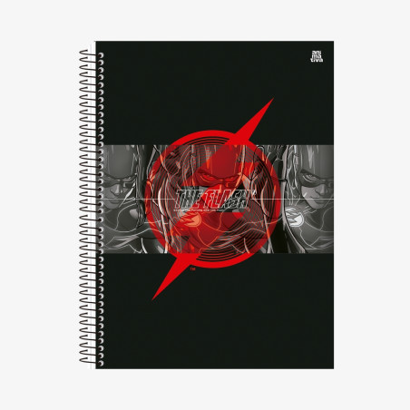 Caderno Universitário The Flash 1M  - Espiral - 80fls