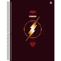 Caderno Universitário The Flash 1M  - Espiral - 80fls