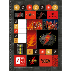 Caderno Universitário The Flash 1M  - Espiral - 80fls
