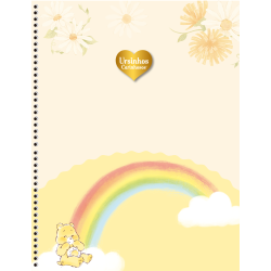 Caderno Universitário Ursinhos Carinhosos 10M - 160Fls